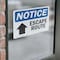 Signmission Escape Route (Up Arrow) Sign With Symbol, 7 in W x Rectangle, Vinyl Decal OS-2PACK-NS-D-57-L-12140 - alternate 3